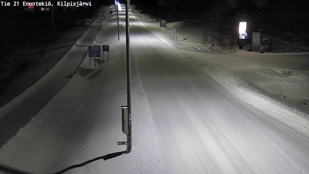 Weather Camera Image Väg 21 Enontekis, Kilpisjärv, Enontekiö, Lappi