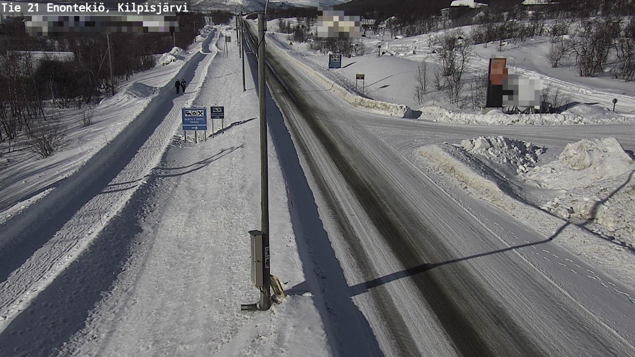 Weather Camera Image Road 21 Enontekiö, Kilpisjärvi, Enontekiö, Lappi
