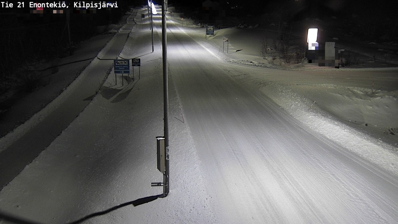 Weather Camera Image Road 21 Enontekiö, Kilpisjärvi, Enontekiö, Lappi