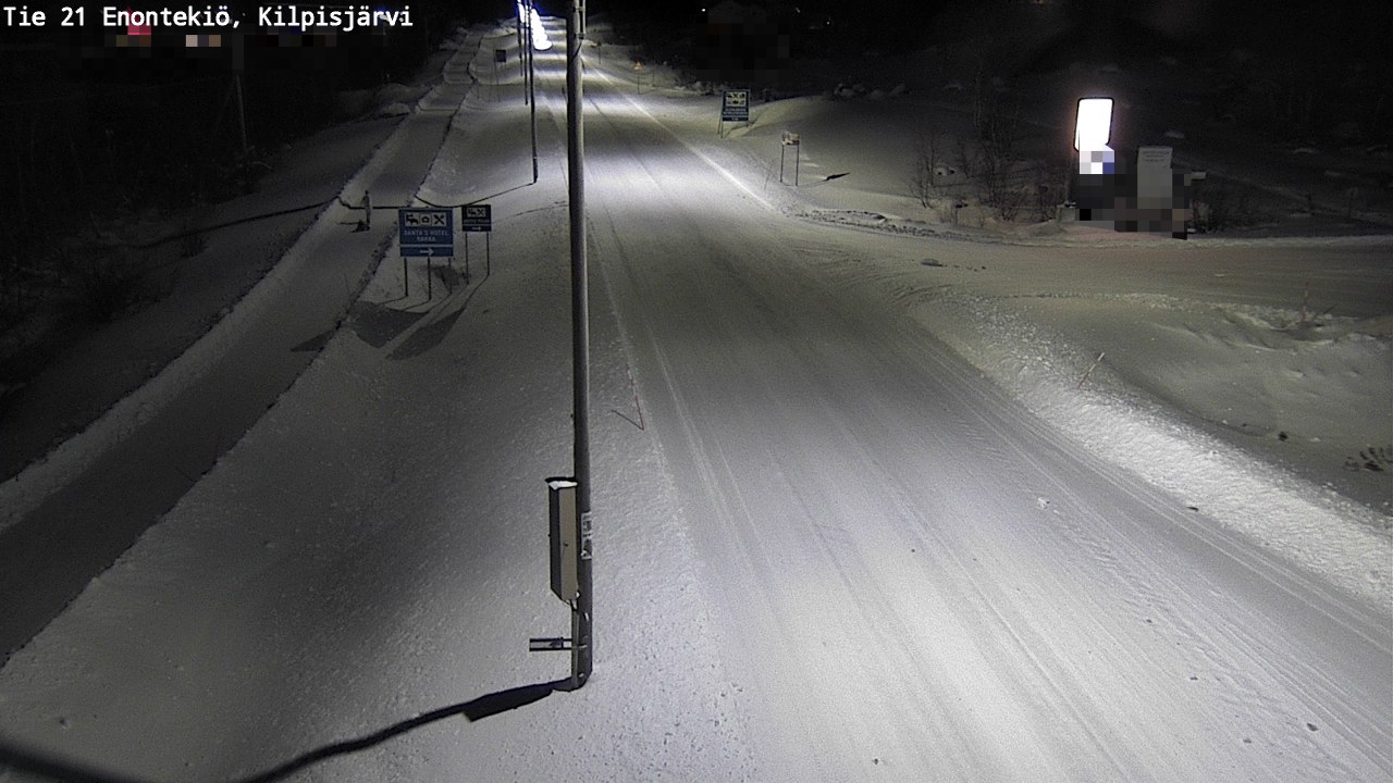 Weather Camera Image Road 21 Enontekiö, Kilpisjärvi, Enontekiö, Lappi