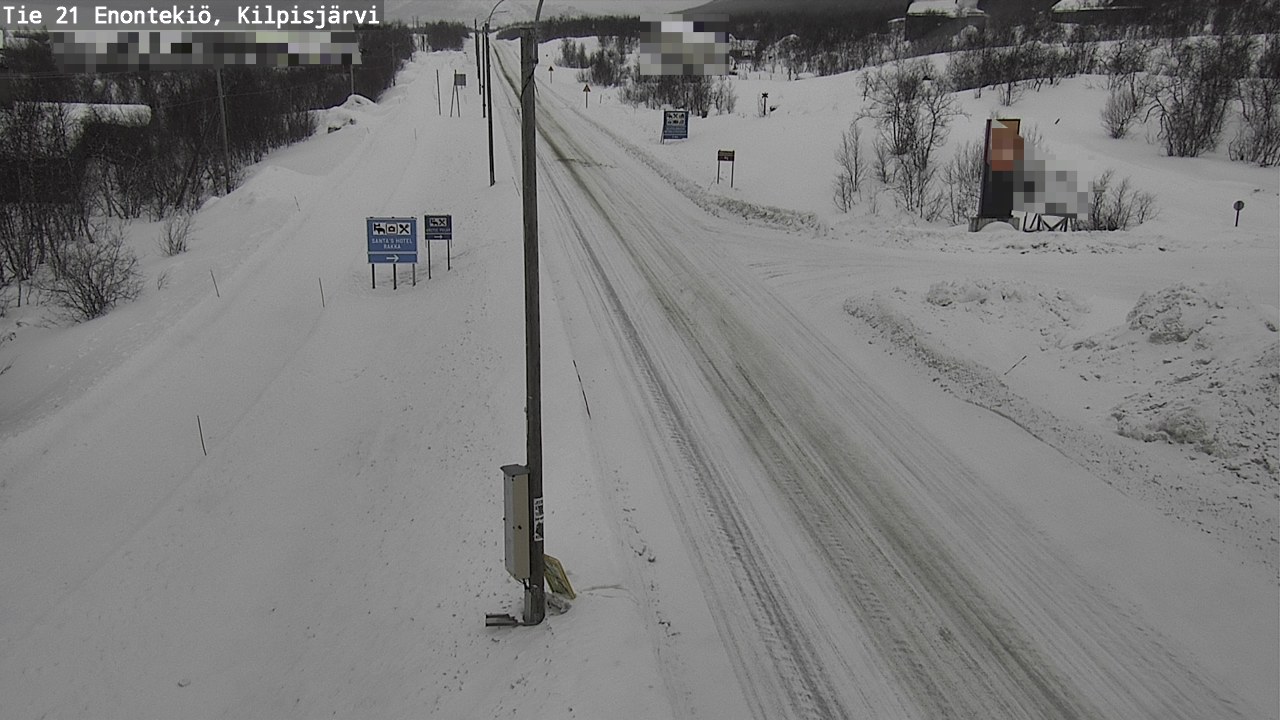 Weather Camera Image Road 21 Enontekiö, Kilpisjärvi, Enontekiö, Lappi