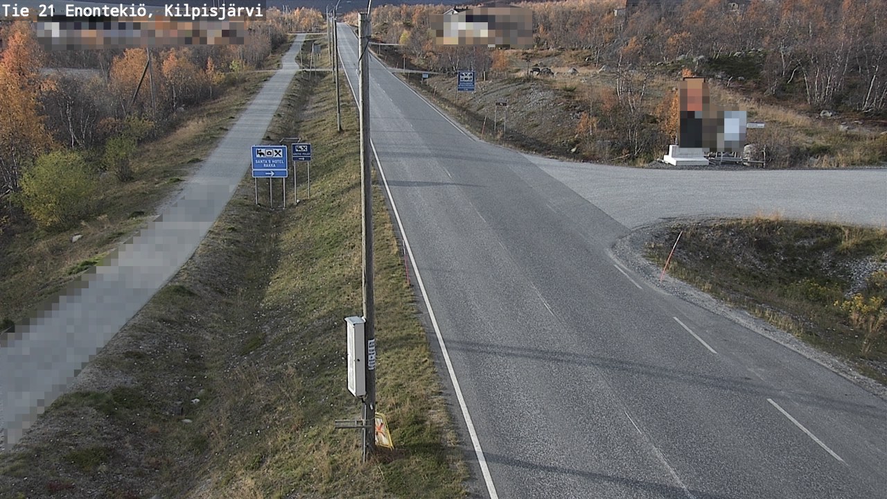Weather Camera Image Väg 21 Enontekis, Kilpisjärv, Enontekiö, Lappi