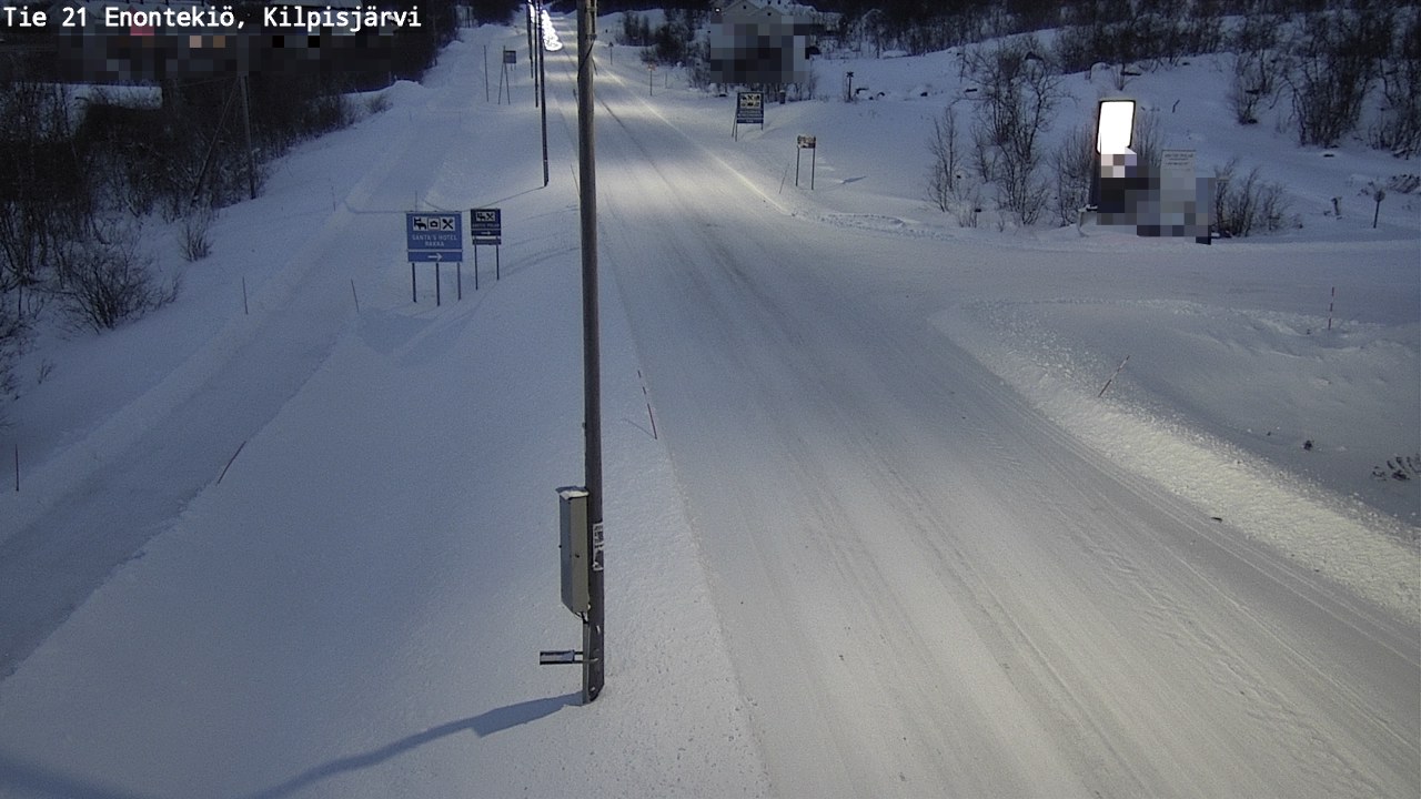 Weather Camera Image Road 21 Enontekiö, Kilpisjärvi, Enontekiö, Lappi