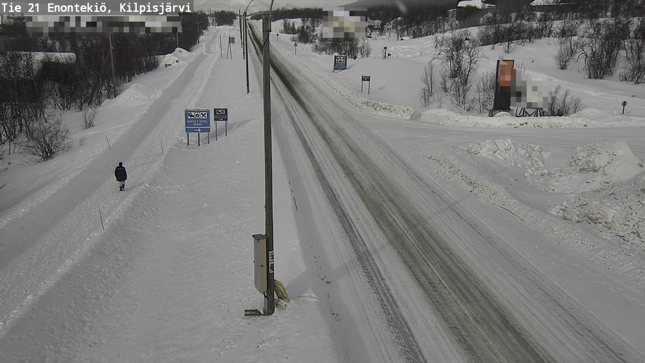Weather Camera Image Road 21 Enontekiö, Kilpisjärvi, Enontekiö, Lappi