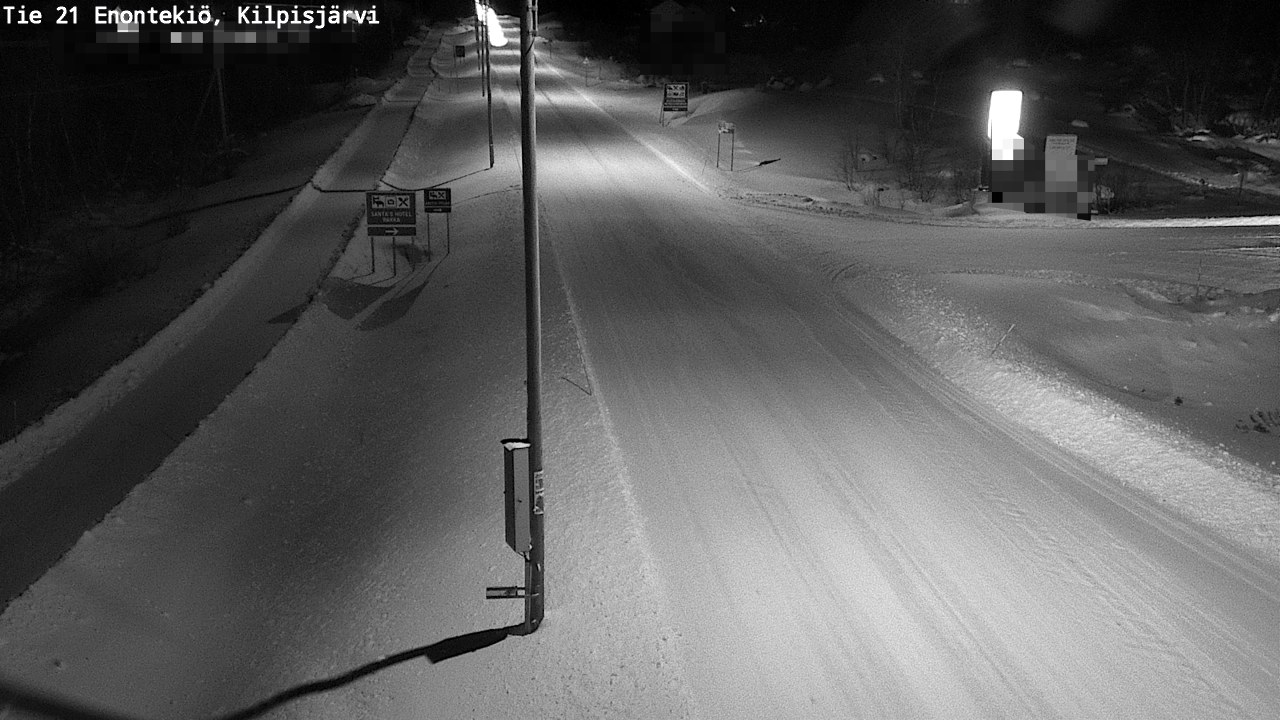Weather Camera Image Road 21 Enontekiö, Kilpisjärvi, Enontekiö, Lappi