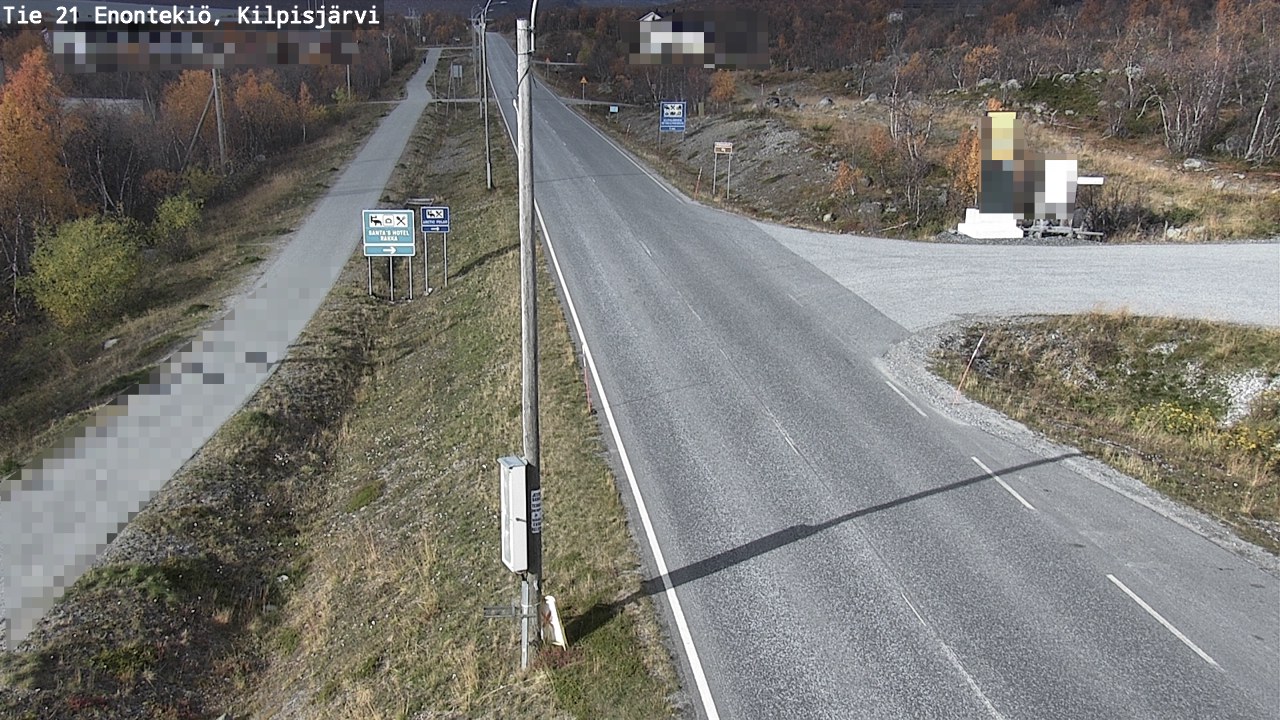 Weather Camera Image Road 21 Enontekiö, Kilpisjärvi, Enontekiö, Lappi