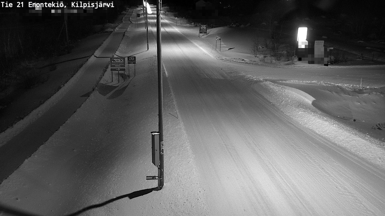 Weather Camera Image Road 21 Enontekiö, Kilpisjärvi, Enontekiö, Lappi