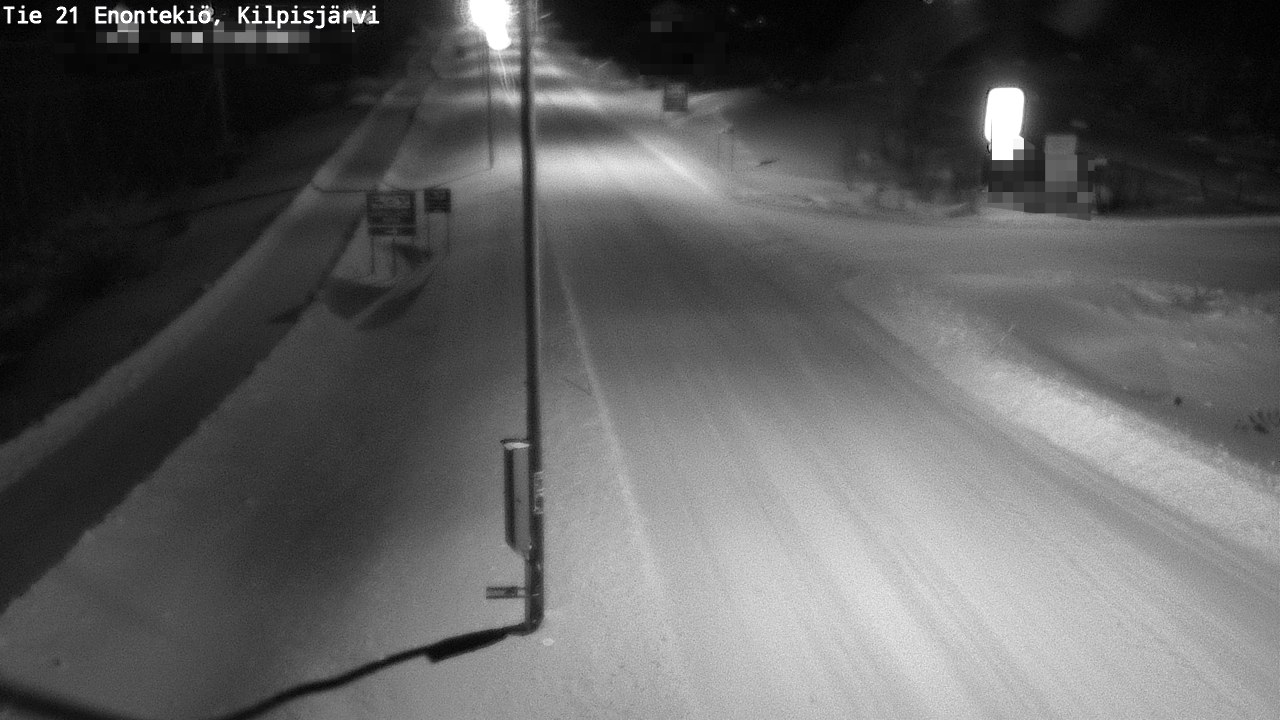 Weather Camera Image Road 21 Enontekiö, Kilpisjärvi, Enontekiö, Lappi