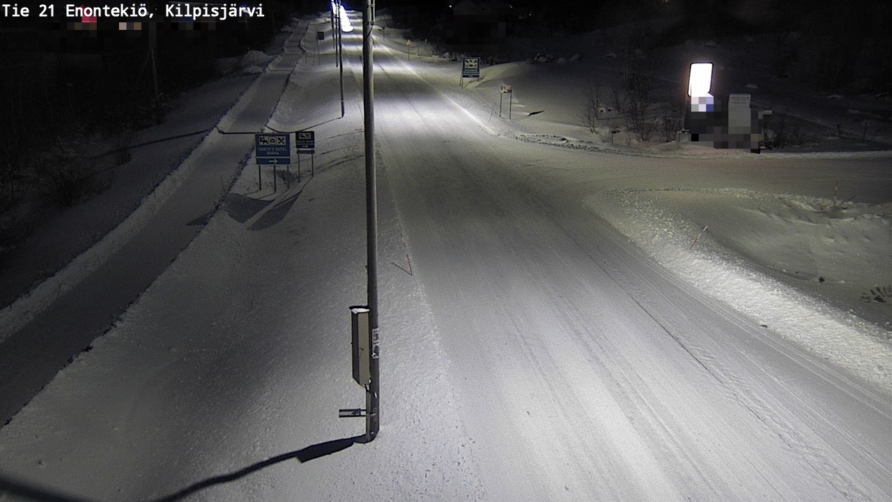 Weather Camera Image Väg 21 Enontekis, Kilpisjärv, Enontekiö, Lappi