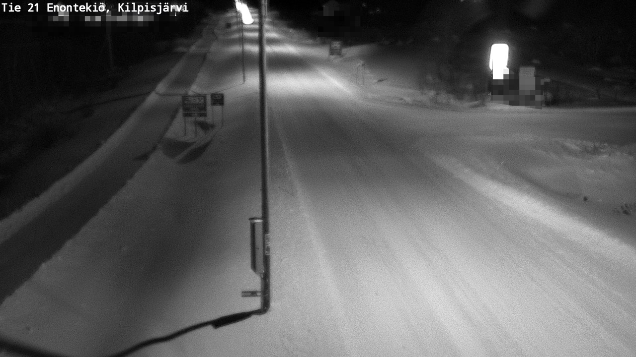 Weather Camera Image Road 21 Enontekiö, Kilpisjärvi, Enontekiö, Lappi