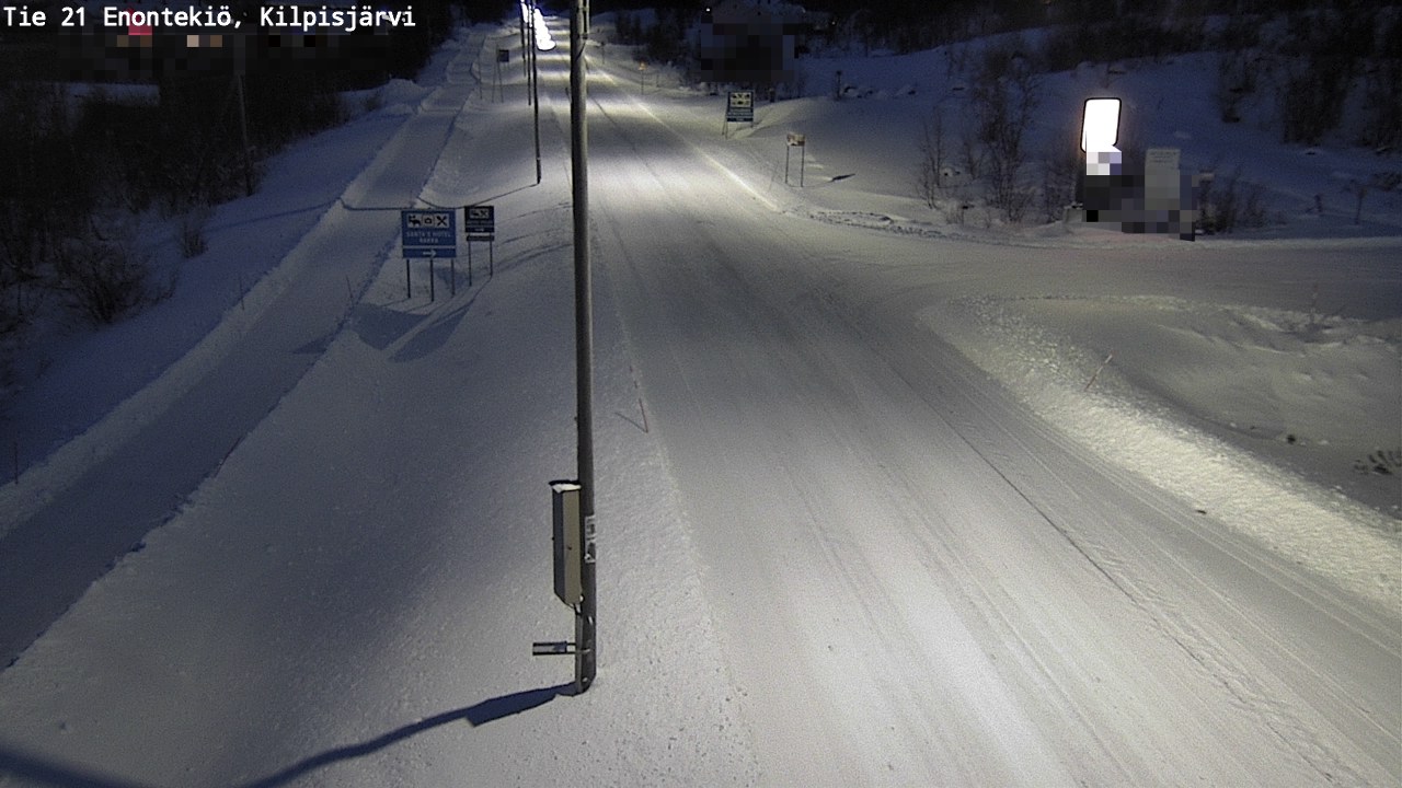 Weather Camera Image Väg 21 Enontekis, Kilpisjärv, Enontekiö, Lappi