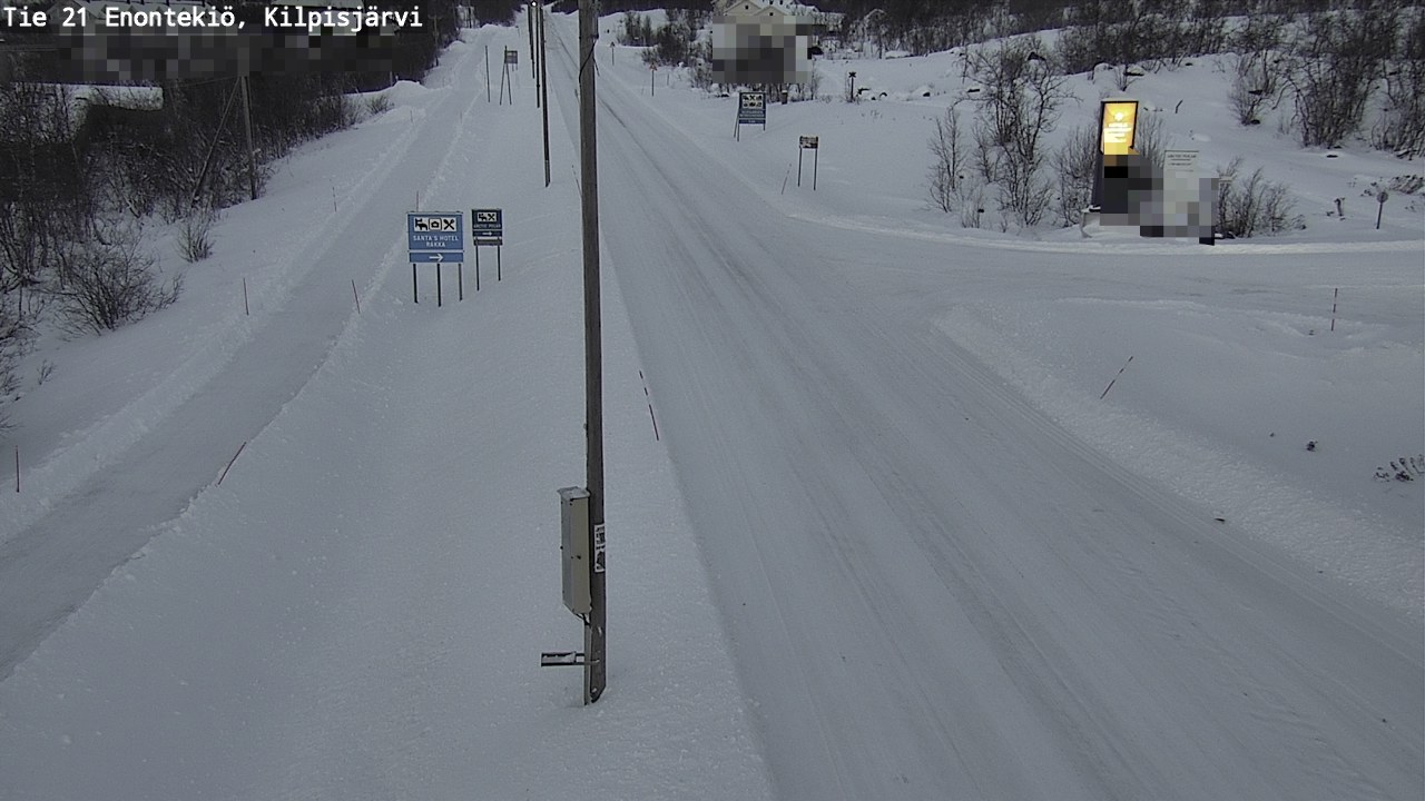 Weather Camera Image Road 21 Enontekiö, Kilpisjärvi, Enontekiö, Lappi