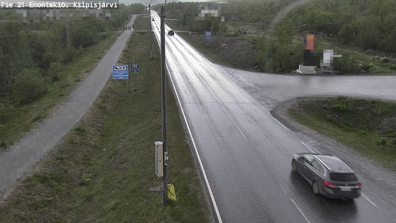 Weather Camera Image Road 21 Enontekiö, Kilpisjärvi, Enontekiö, Lappi