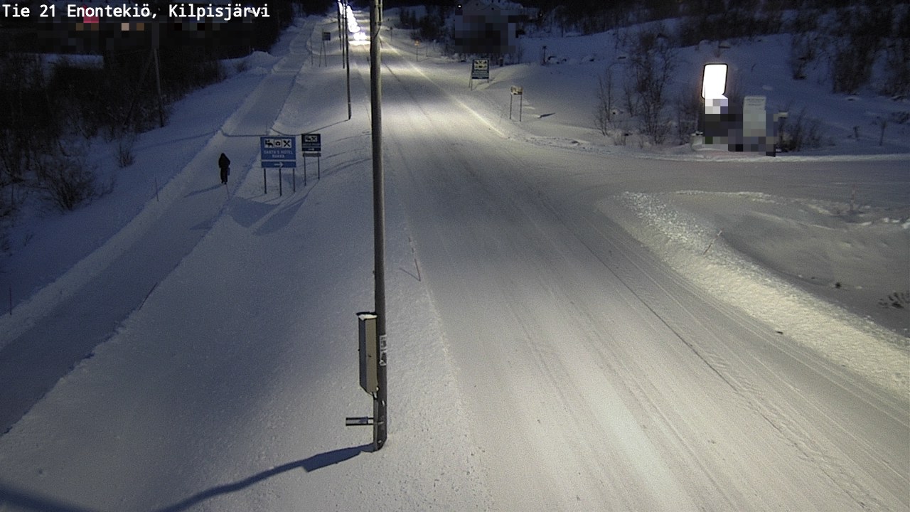 Weather Camera Image Road 21 Enontekiö, Kilpisjärvi, Enontekiö, Lappi