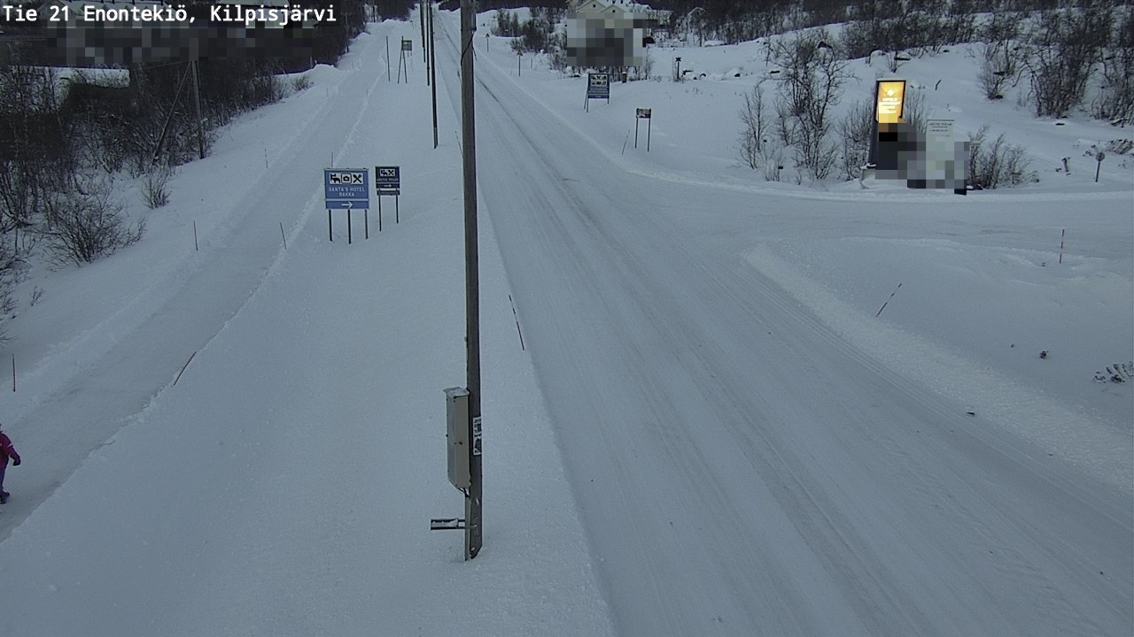 Weather Camera Image Road 21 Enontekiö, Kilpisjärvi, Enontekiö, Lappi