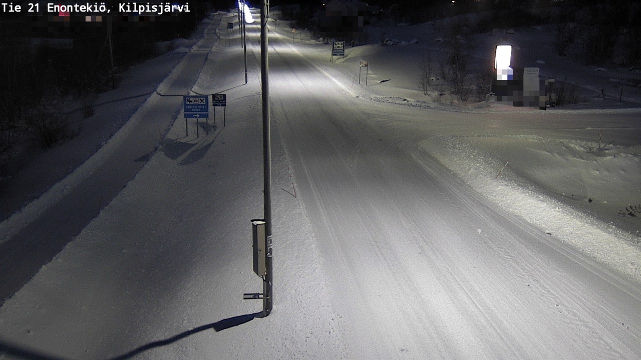 Weather Camera Image Road 21 Enontekiö, Kilpisjärvi, Enontekiö, Lappi