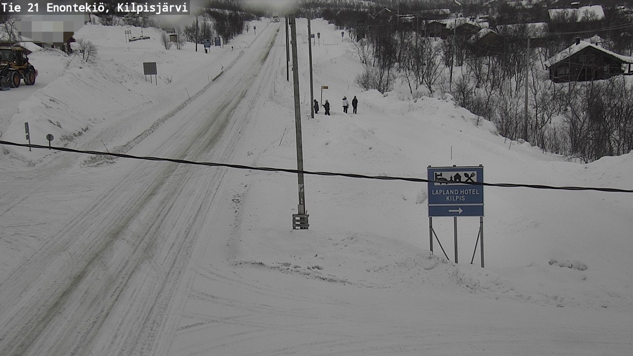 Weather Camera Image Road 21 Enontekiö, Kilpisjärvi, Enontekiö, Lappi