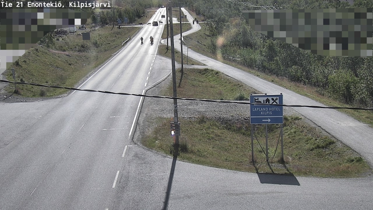 Weather Camera Image Road 21 Enontekiö, Kilpisjärvi, Enontekiö, Lappi