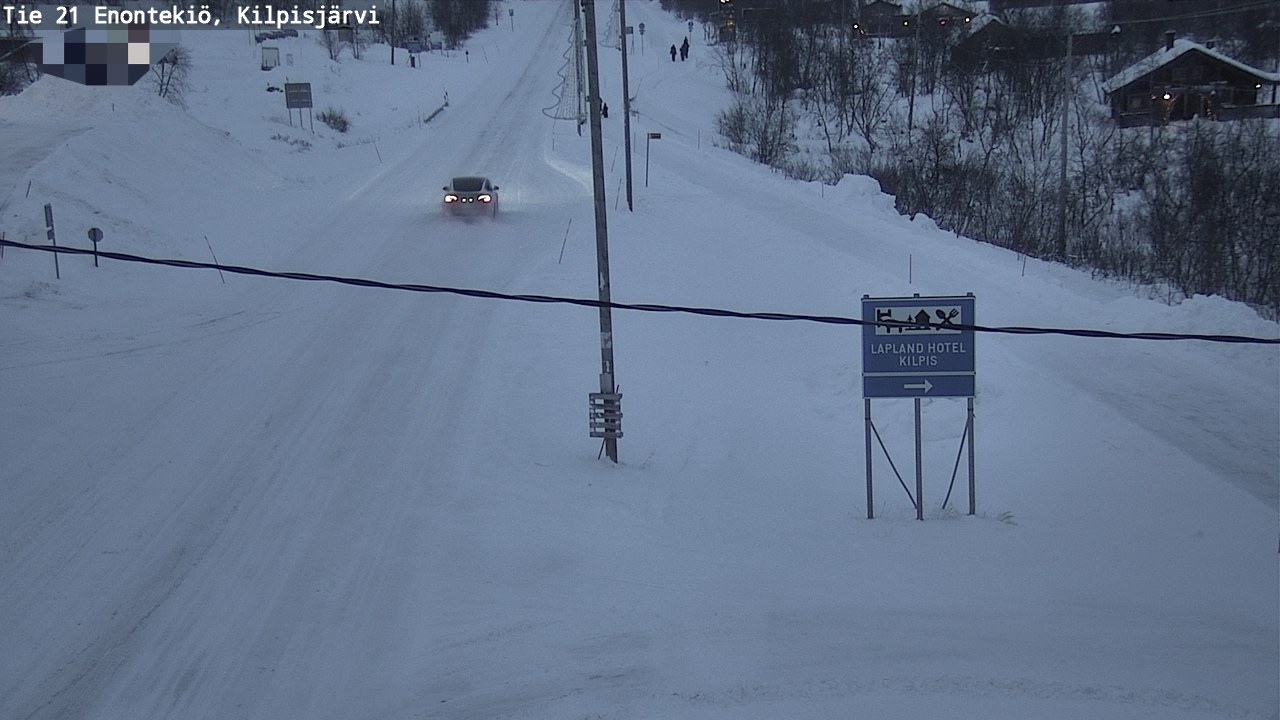 Kelikamerat Kuva Tie 21 Enontekiö, Kilpisjärvi, Enontekiö, Lappi