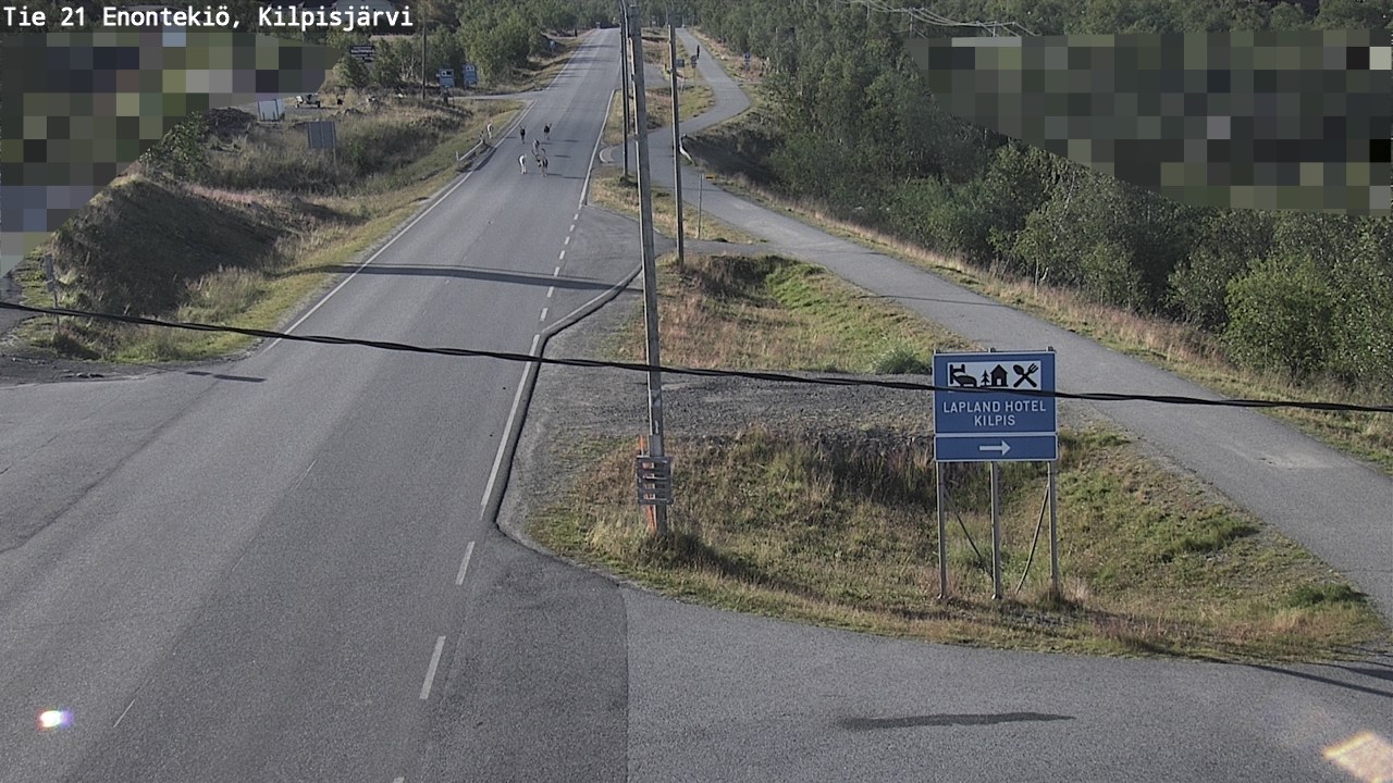 Weather Camera Image Road 21 Enontekiö, Kilpisjärvi, Enontekiö, Lappi