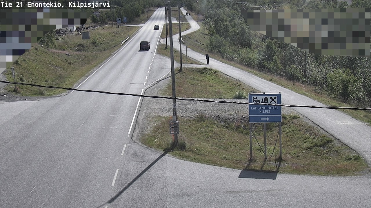 Weather Camera Image Road 21 Enontekiö, Kilpisjärvi, Enontekiö, Lappi