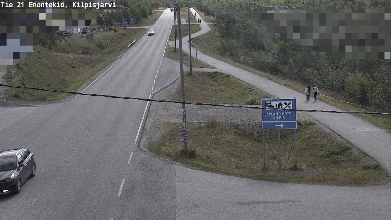 Weather Camera Image Road 21 Enontekiö, Kilpisjärvi, Enontekiö, Lappi