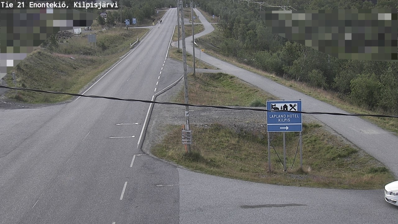 Weather Camera Image Road 21 Enontekiö, Kilpisjärvi, Enontekiö, Lappi