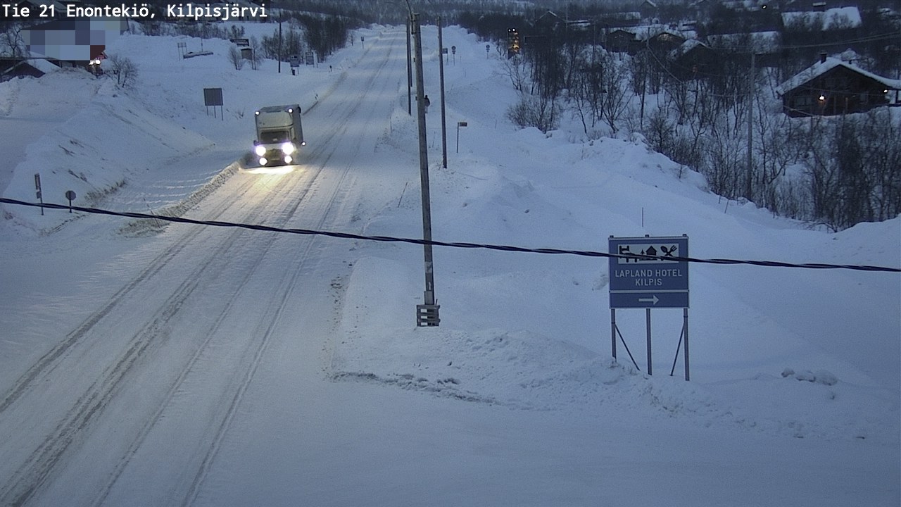 Kelikamerat Kuva Tie 21 Enontekiö, Kilpisjärvi, Enontekiö, Lappi