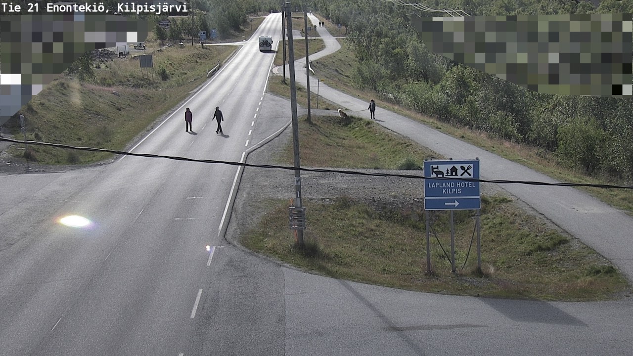 Weather Camera Image Road 21 Enontekiö, Kilpisjärvi, Enontekiö, Lappi