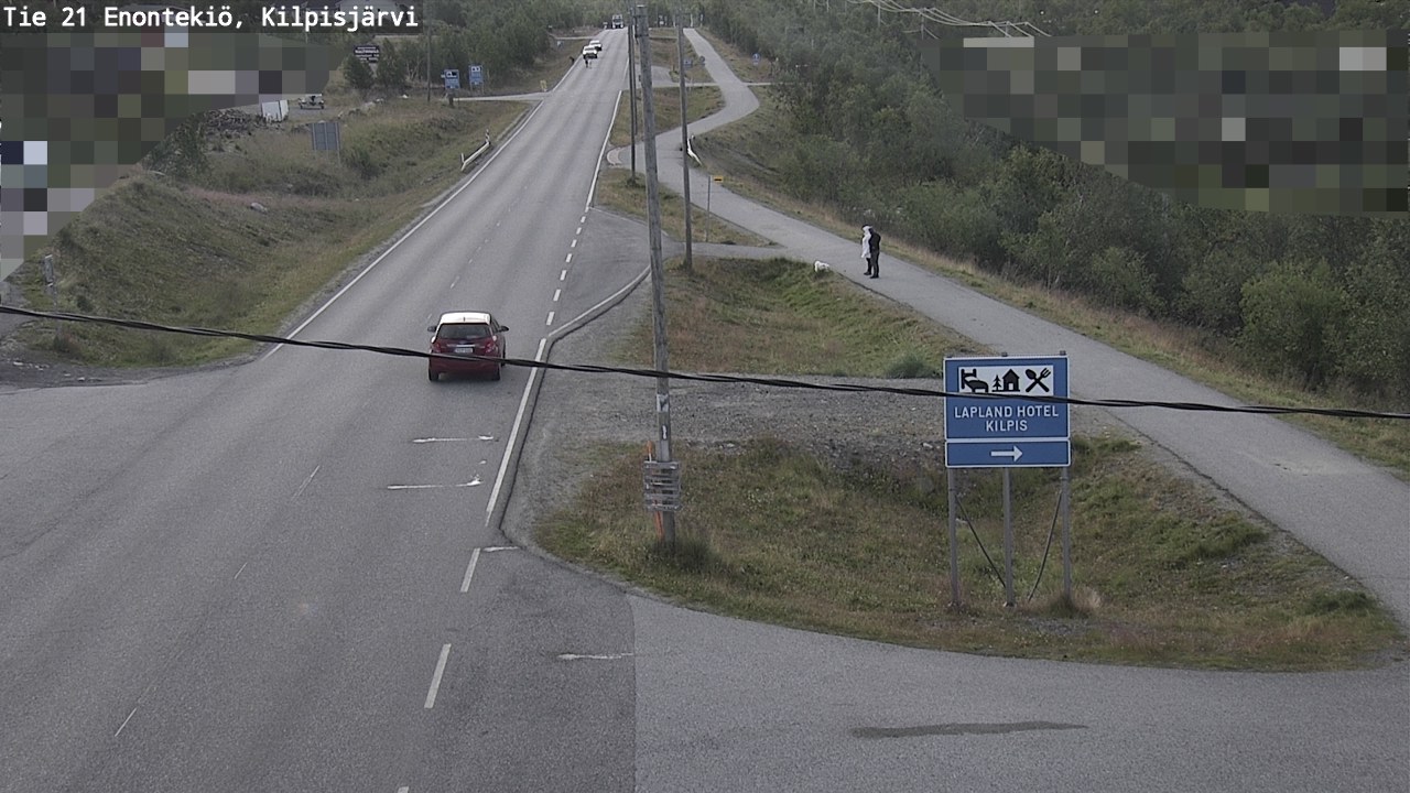 Weather Camera Image Road 21 Enontekiö, Kilpisjärvi, Enontekiö, Lappi