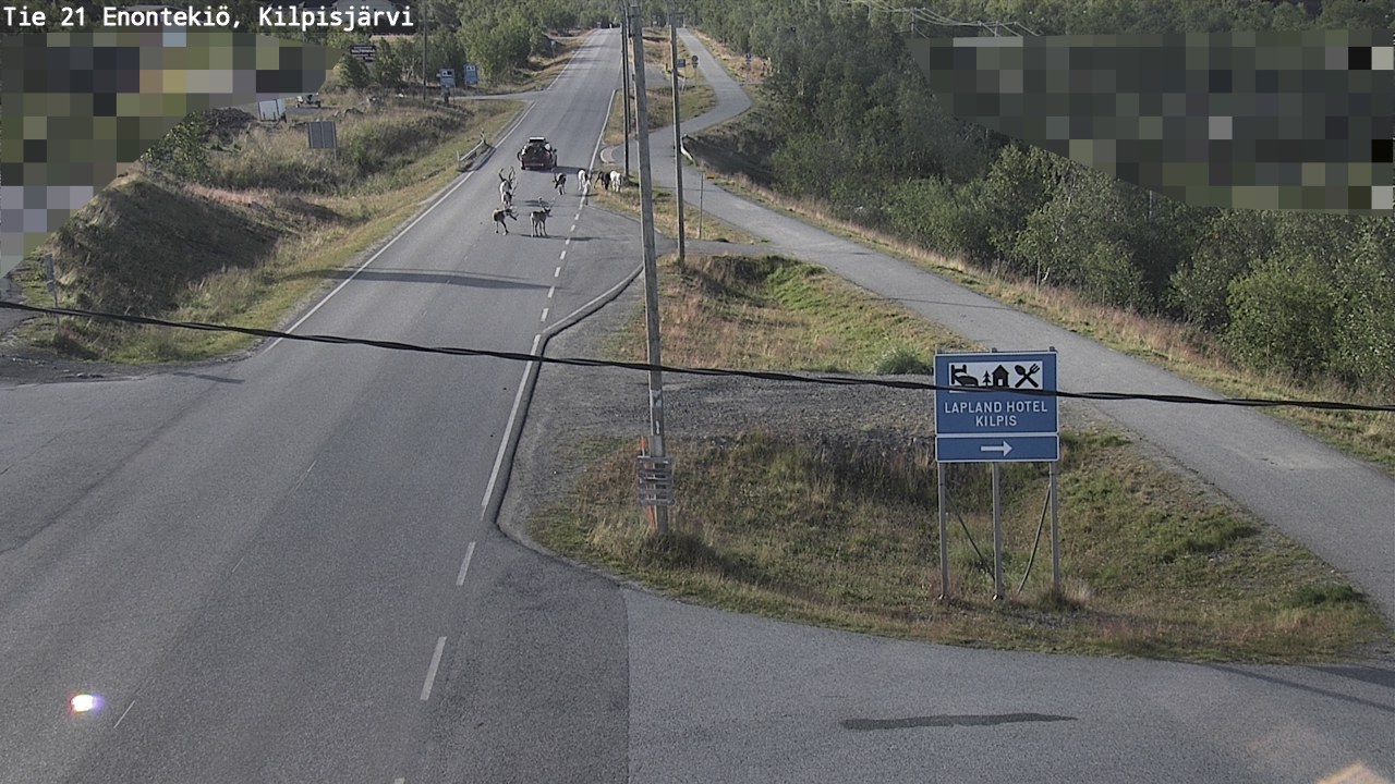 Weather Camera Image Road 21 Enontekiö, Kilpisjärvi, Enontekiö, Lappi