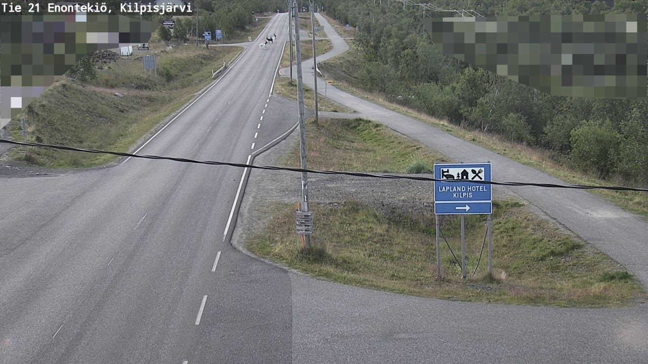 Weather Camera Image Road 21 Enontekiö, Kilpisjärvi, Enontekiö, Lappi