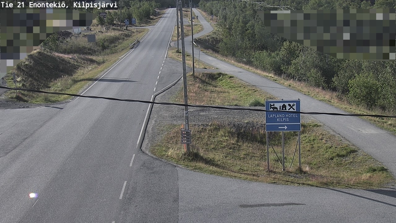 Weather Camera Image Road 21 Enontekiö, Kilpisjärvi, Enontekiö, Lappi