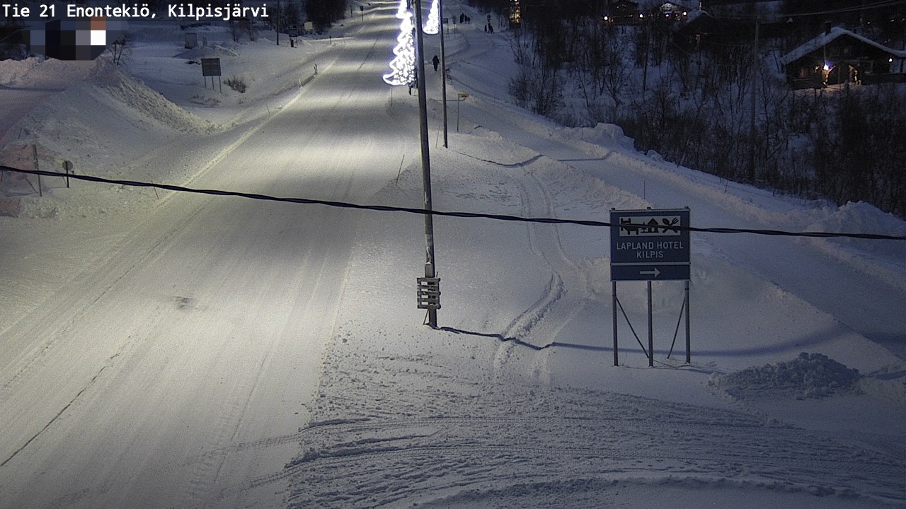 Weather Camera Image Road 21 Enontekiö, Kilpisjärvi, Enontekiö, Lappi