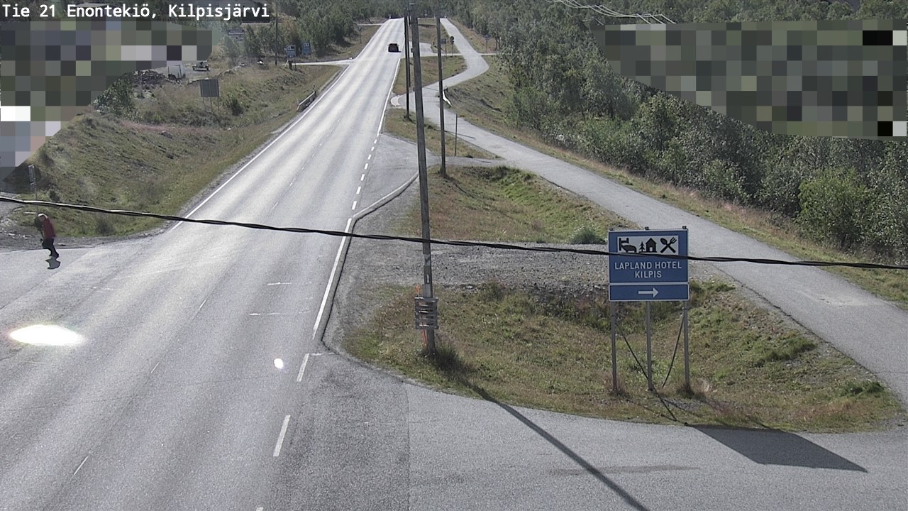 Weather Camera Image Road 21 Enontekiö, Kilpisjärvi, Enontekiö, Lappi