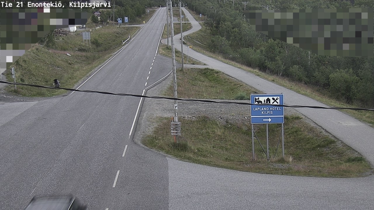 Weather Camera Image Väg 21 Enontekis, Kilpisjärv, Enontekiö, Lappi