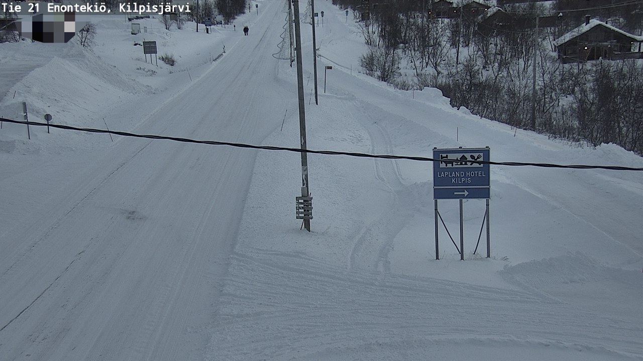 Weather Camera Image Road 21 Enontekiö, Kilpisjärvi, Enontekiö, Lappi
