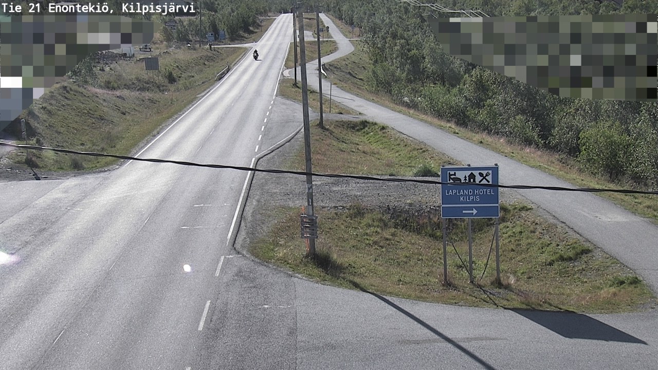 Weather Camera Image Road 21 Enontekiö, Kilpisjärvi, Enontekiö, Lappi
