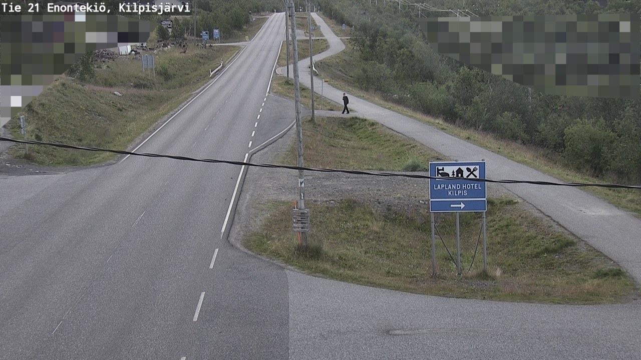 Weather Camera Image Road 21 Enontekiö, Kilpisjärvi, Enontekiö, Lappi