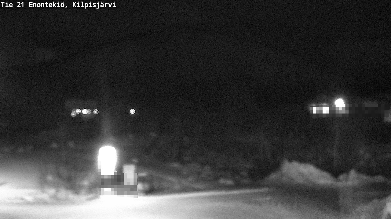 Weather Camera Image Väg 21 Enontekis, Kilpisjärv, Enontekiö, Lappi