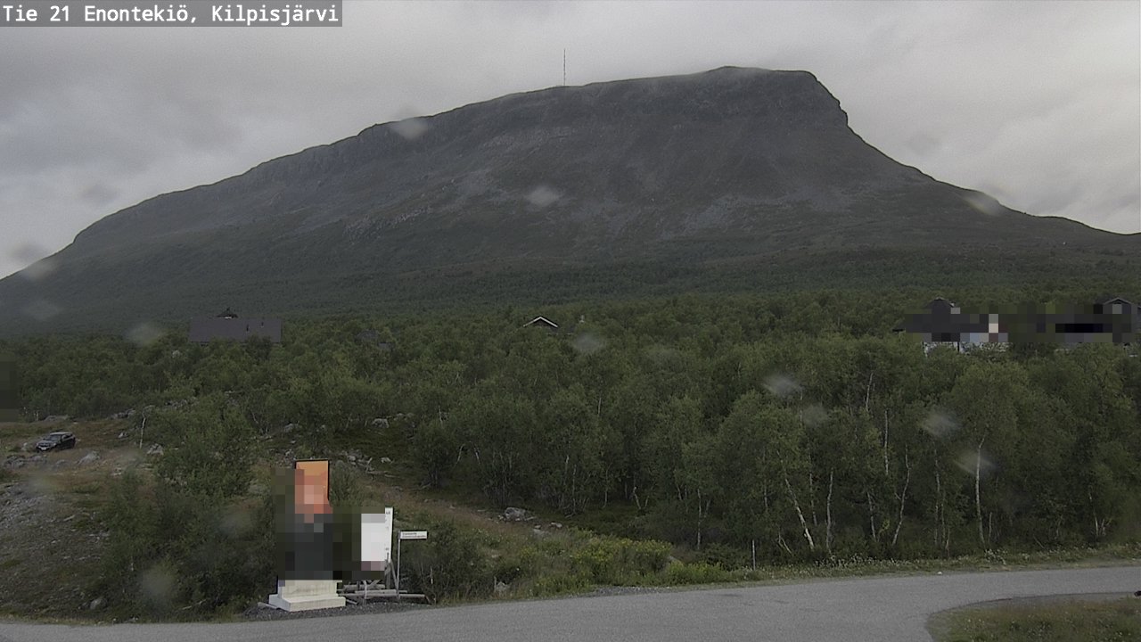 Weather Camera Image Väg 21 Enontekis, Kilpisjärv, Enontekiö, Lappi