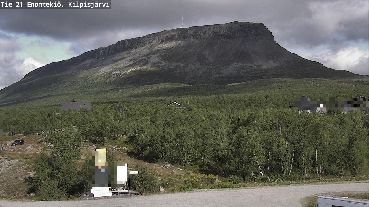 Weather Camera Image Road 21 Enontekiö, Kilpisjärvi, Enontekiö, Lappi