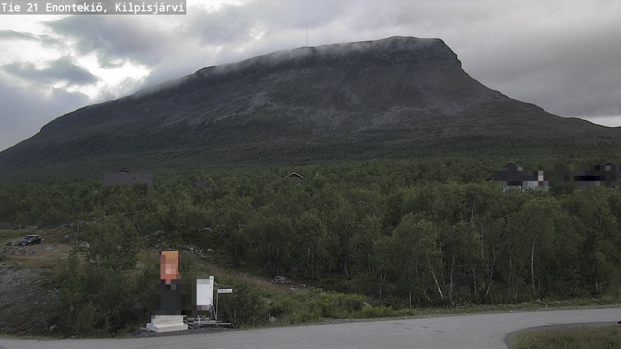 Weather Camera Image Väg 21 Enontekis, Kilpisjärv, Enontekiö, Lappi