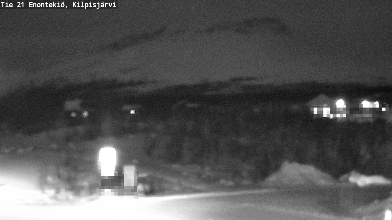 Weather Camera Image Väg 21 Enontekis, Kilpisjärv, Enontekiö, Lappi