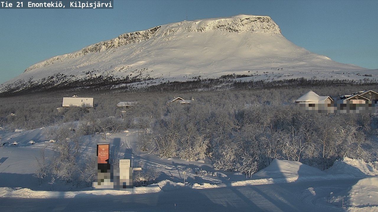 Kelikamerat Kuva Tie 21 Enontekiö, Kilpisjärvi, Enontekiö, Lappi