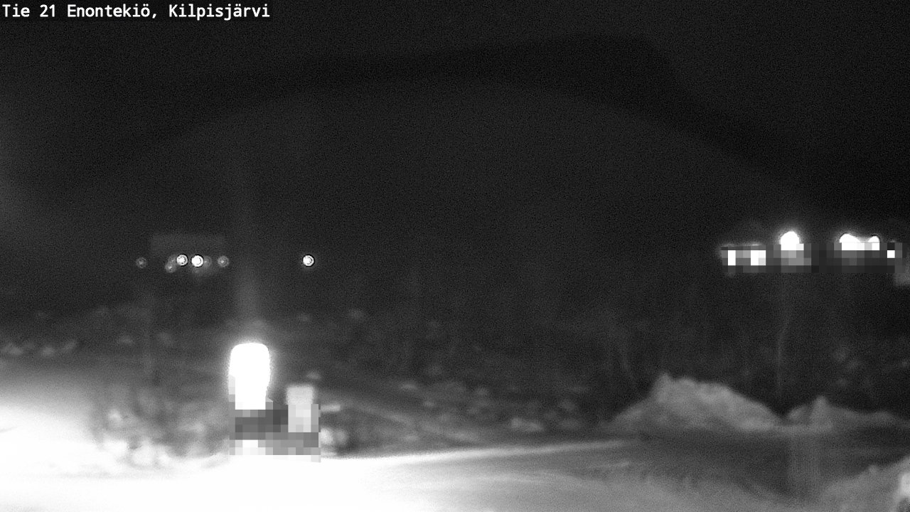 Weather Camera Image Väg 21 Enontekis, Kilpisjärv, Enontekiö, Lappi