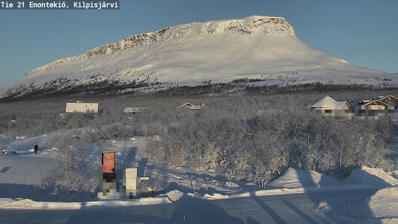 Kelikamerat Kuva Tie 21 Enontekiö, Kilpisjärvi, Enontekiö, Lappi
