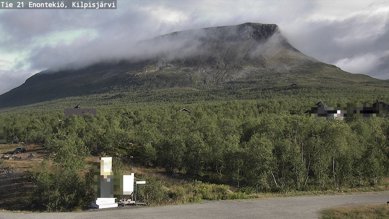 Weather Camera Image Väg 21 Enontekis, Kilpisjärv, Enontekiö, Lappi
