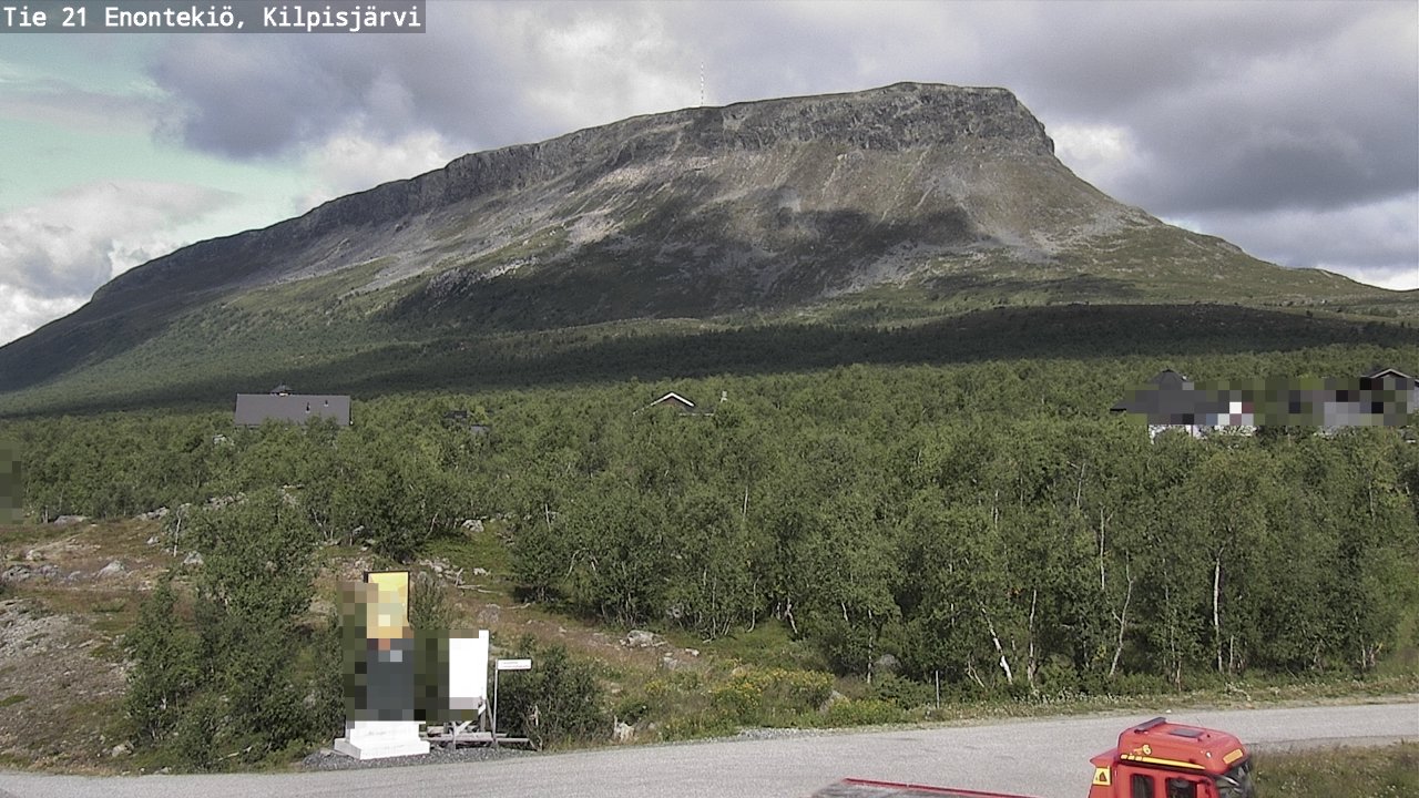 Weather Camera Image Road 21 Enontekiö, Kilpisjärvi, Enontekiö, Lappi