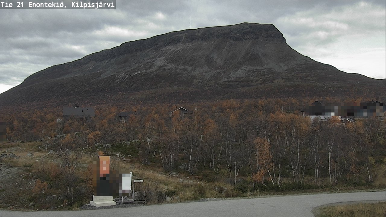 Weather Camera Image Road 21 Enontekiö, Kilpisjärvi, Enontekiö, Lappi